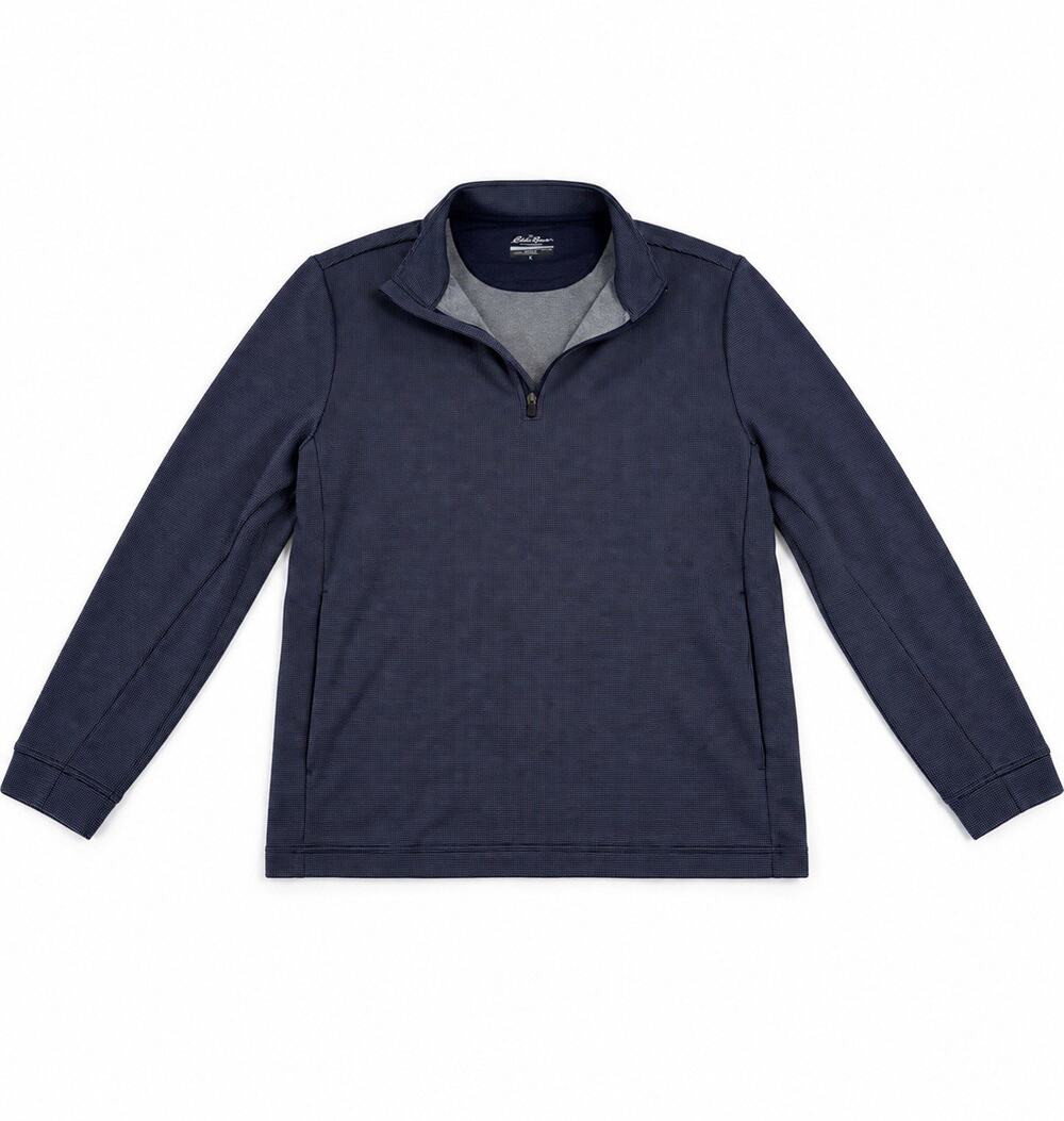 Ben Hogan Performance Men’s Medium Navy 1/4 Zip Pullover Long Sleeve Golf